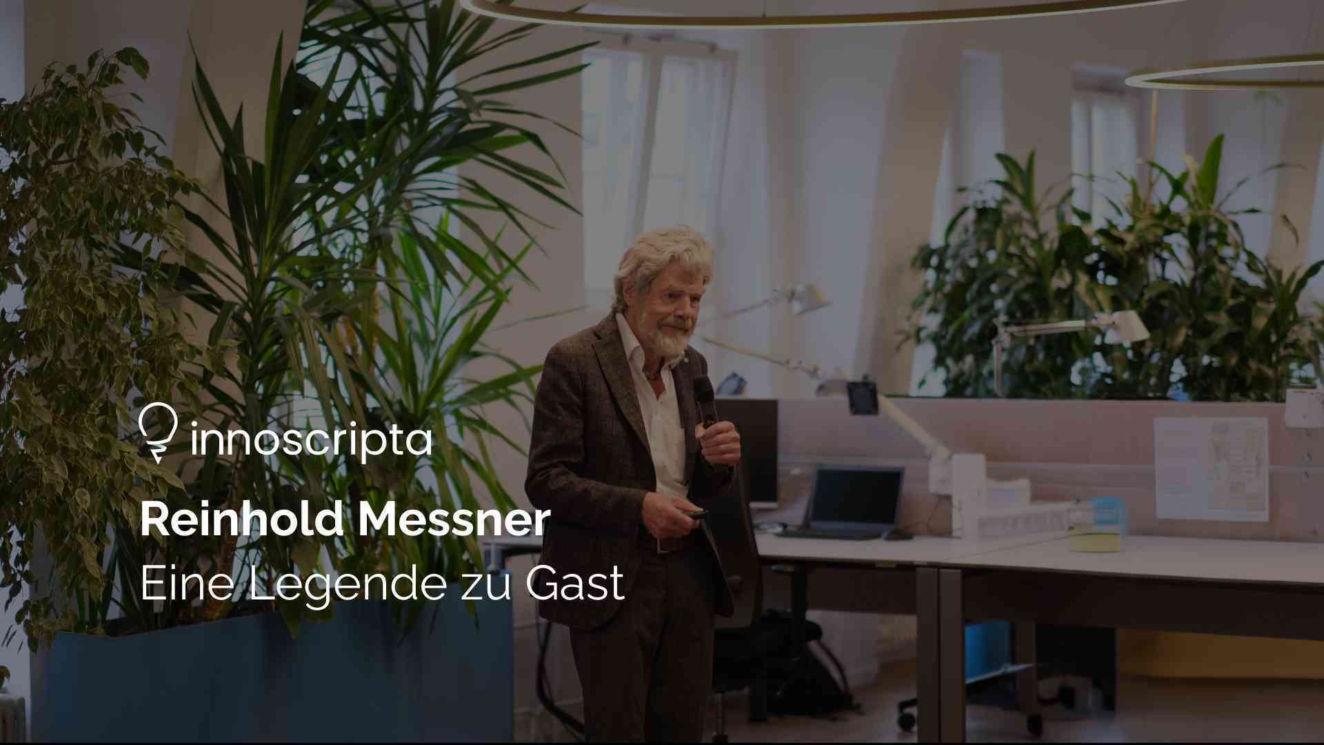 Reinhold Messner - eine Legende zu Gast