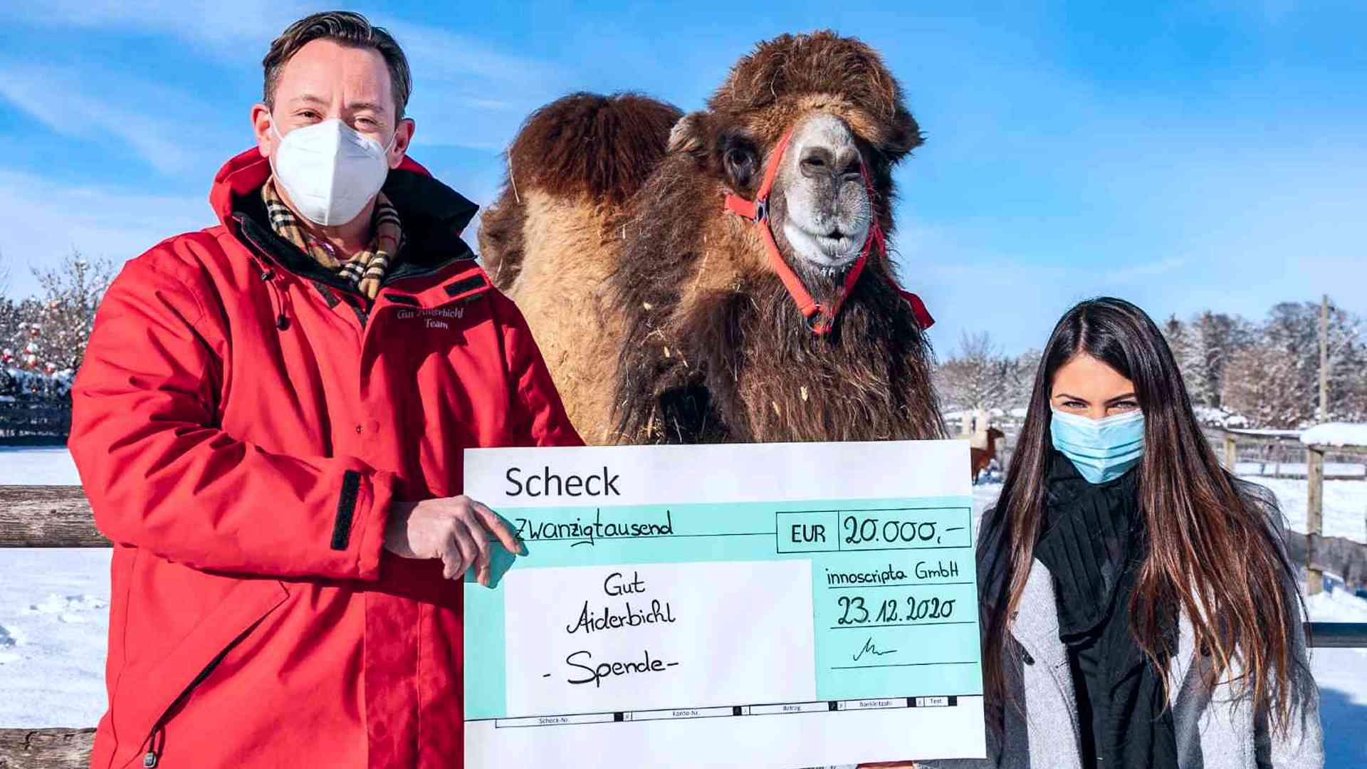 Donations for animals at Gut Aiderbichl