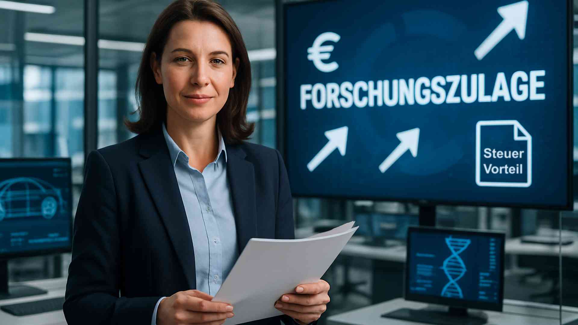 Forschungszulage für große Unternehmen in Deutschland